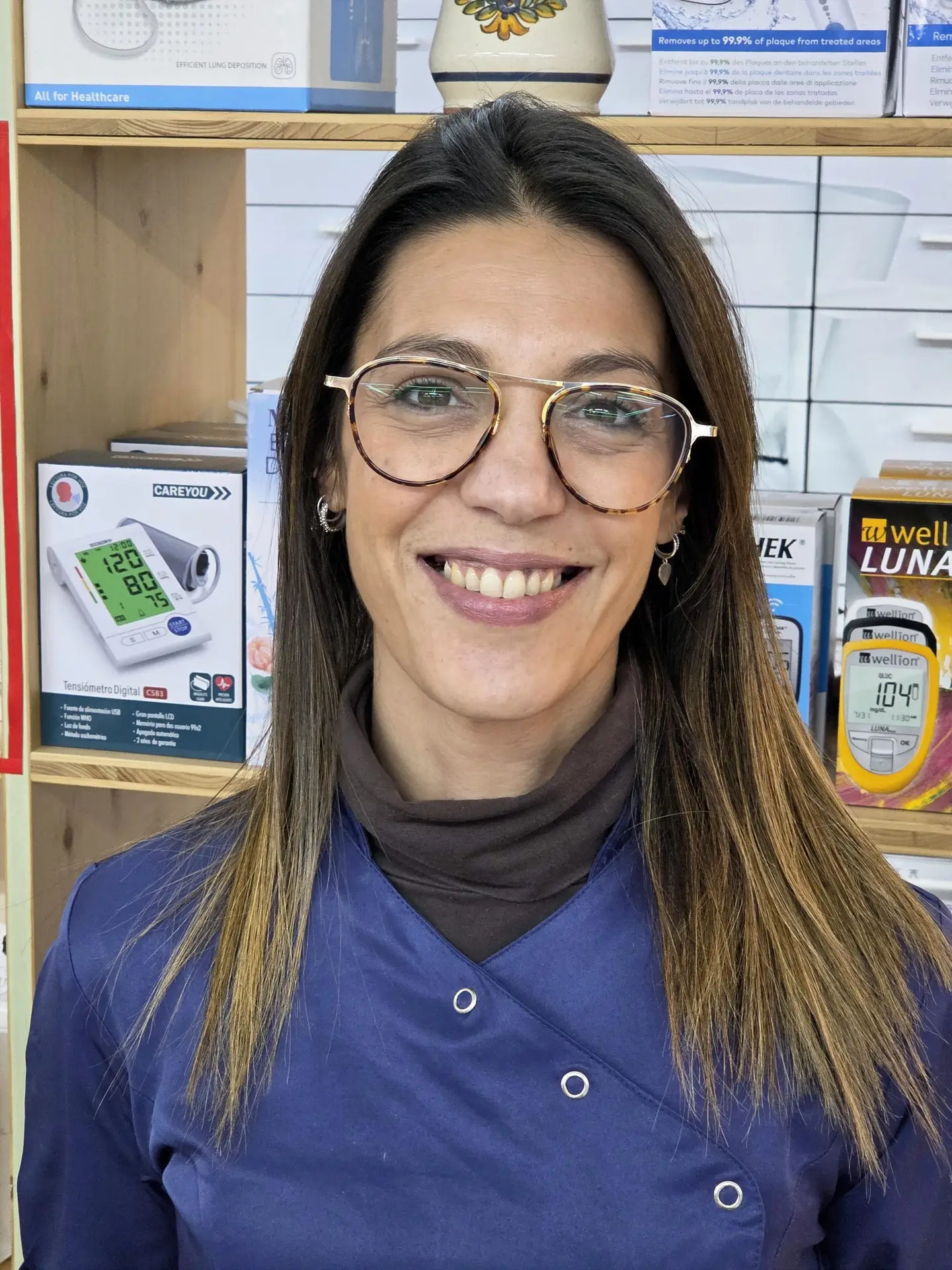 Sara Da Silva Medanha, auxiliar de farmacia en Andorra